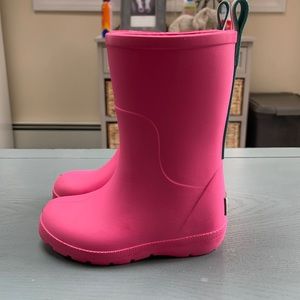 EUC Pink Totes Toddler Rain Boots Size 5-6
